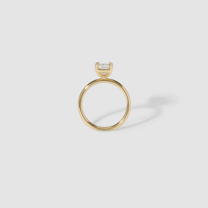 2.52 CT Radiant Shaped Solitaire Lab Grown Diamond Engagement Ring