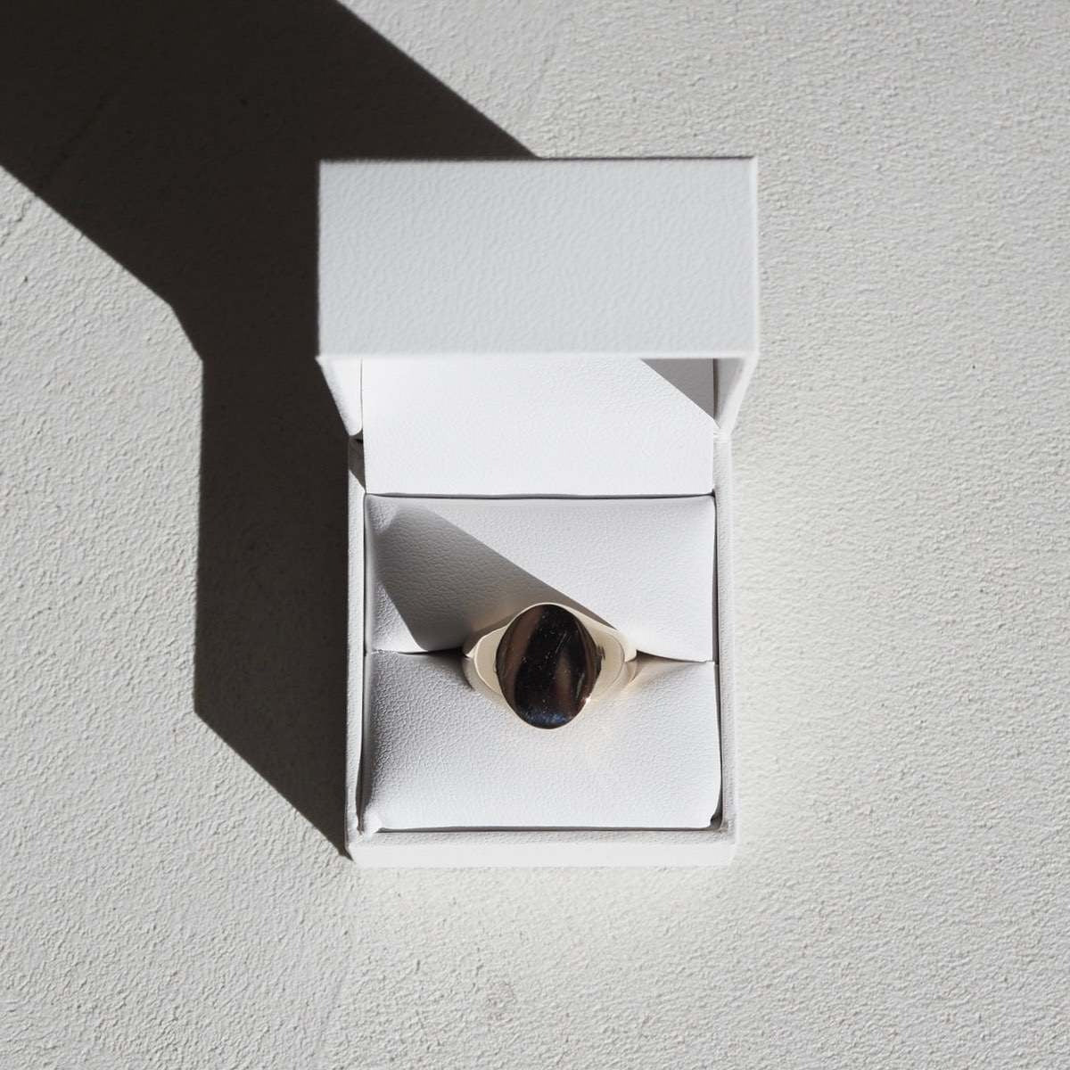 Signet Wedding Band For Him