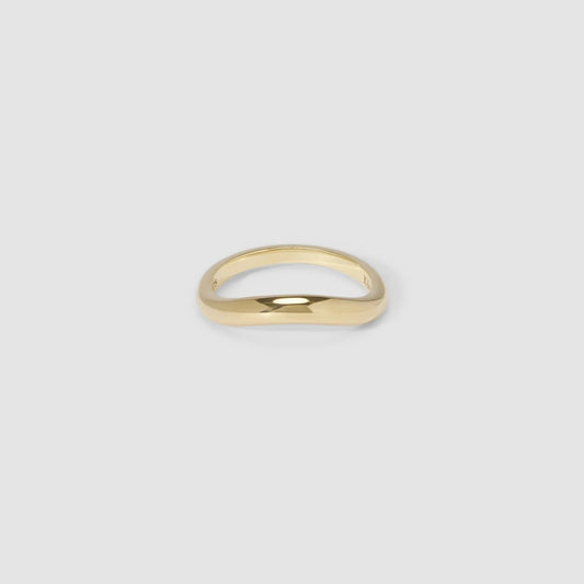 Curved Wedding Band