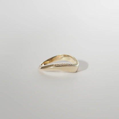 0.125 TCW Round Shaped Half Eternity Lab Grown Diamond Wedding Band