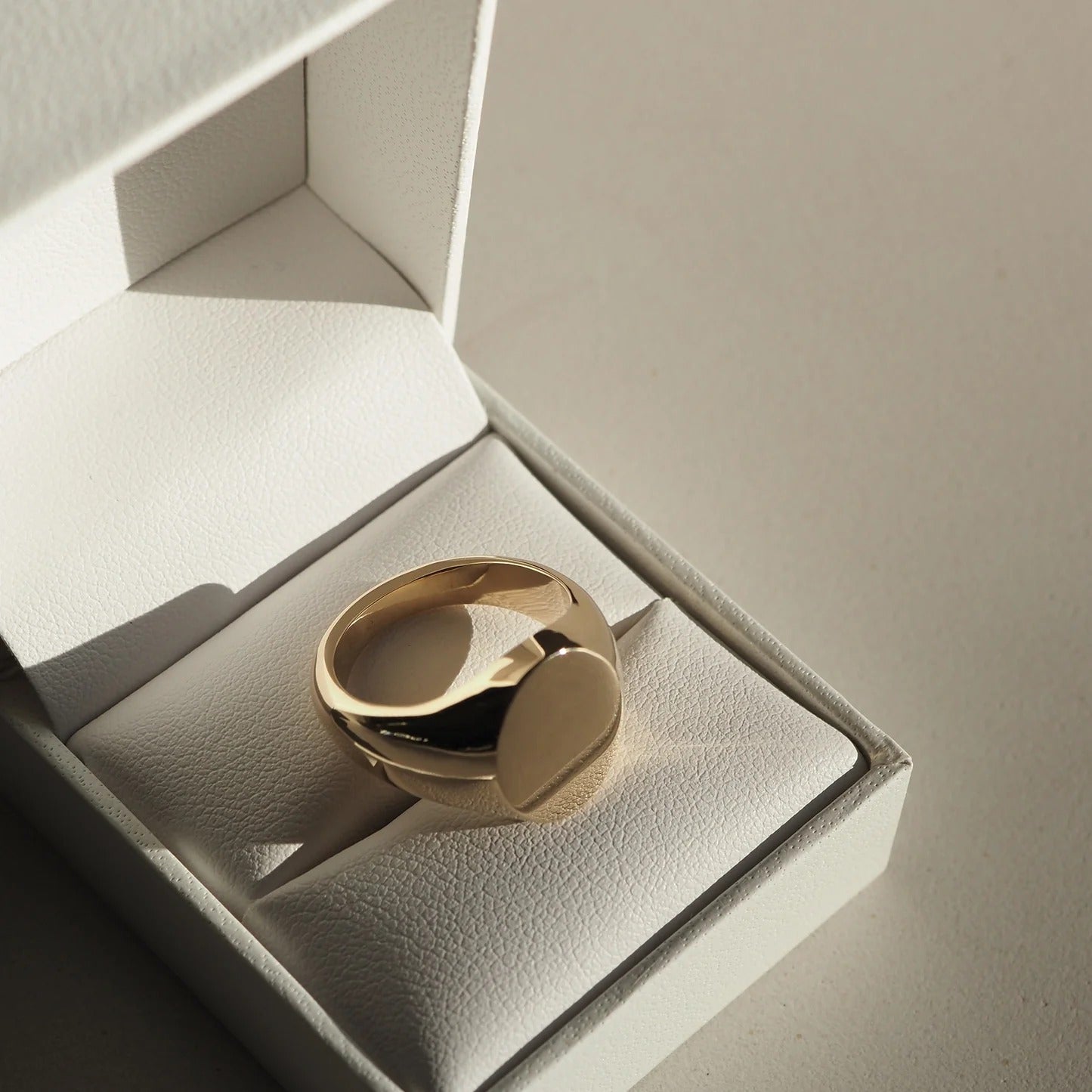 Signet Wedding Band For Him